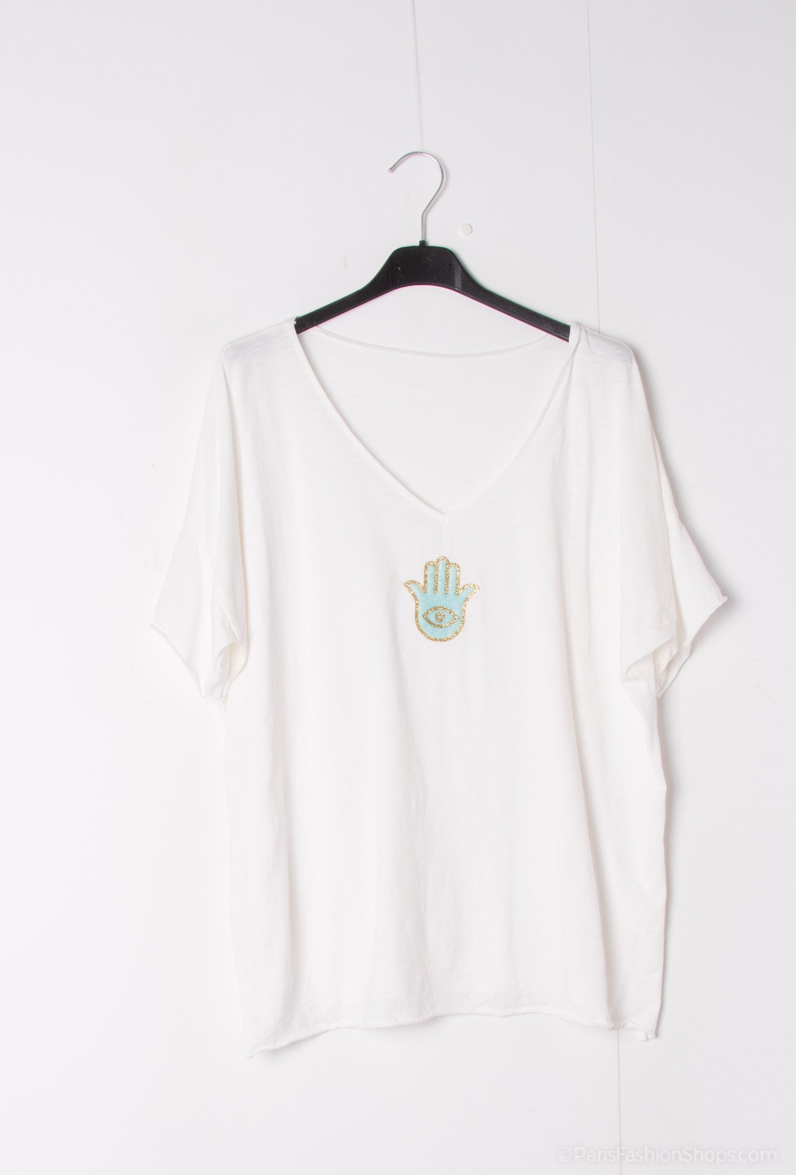 MYFSAM Fatima Sweat T-shirt Aqua Marine