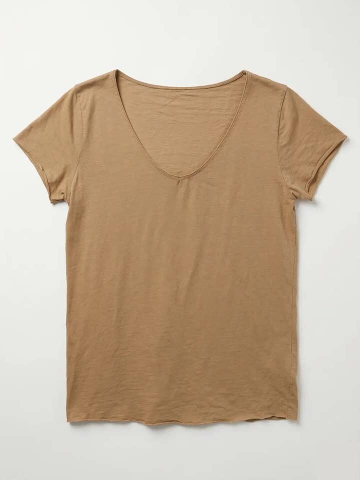MYBCA Basic t-shirt Camel
