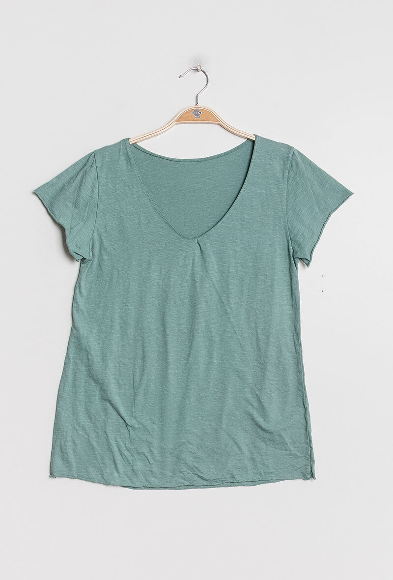 MYBCE Basic t-shirt Celadon