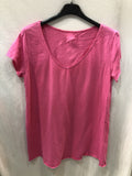 MYBFU Basic t-shirt Fuchsia