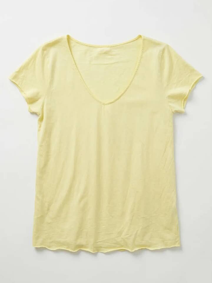 MYBY Basic t-shirt Yellow