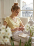 MYBY Basic t-shirt Yellow