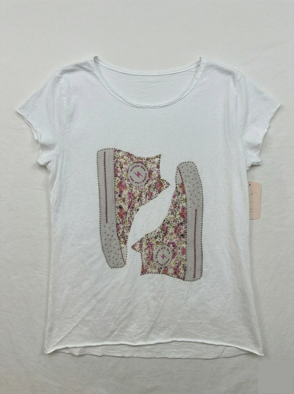 MYWLSRA White T-shirt Liberty Sneakers Raspberry