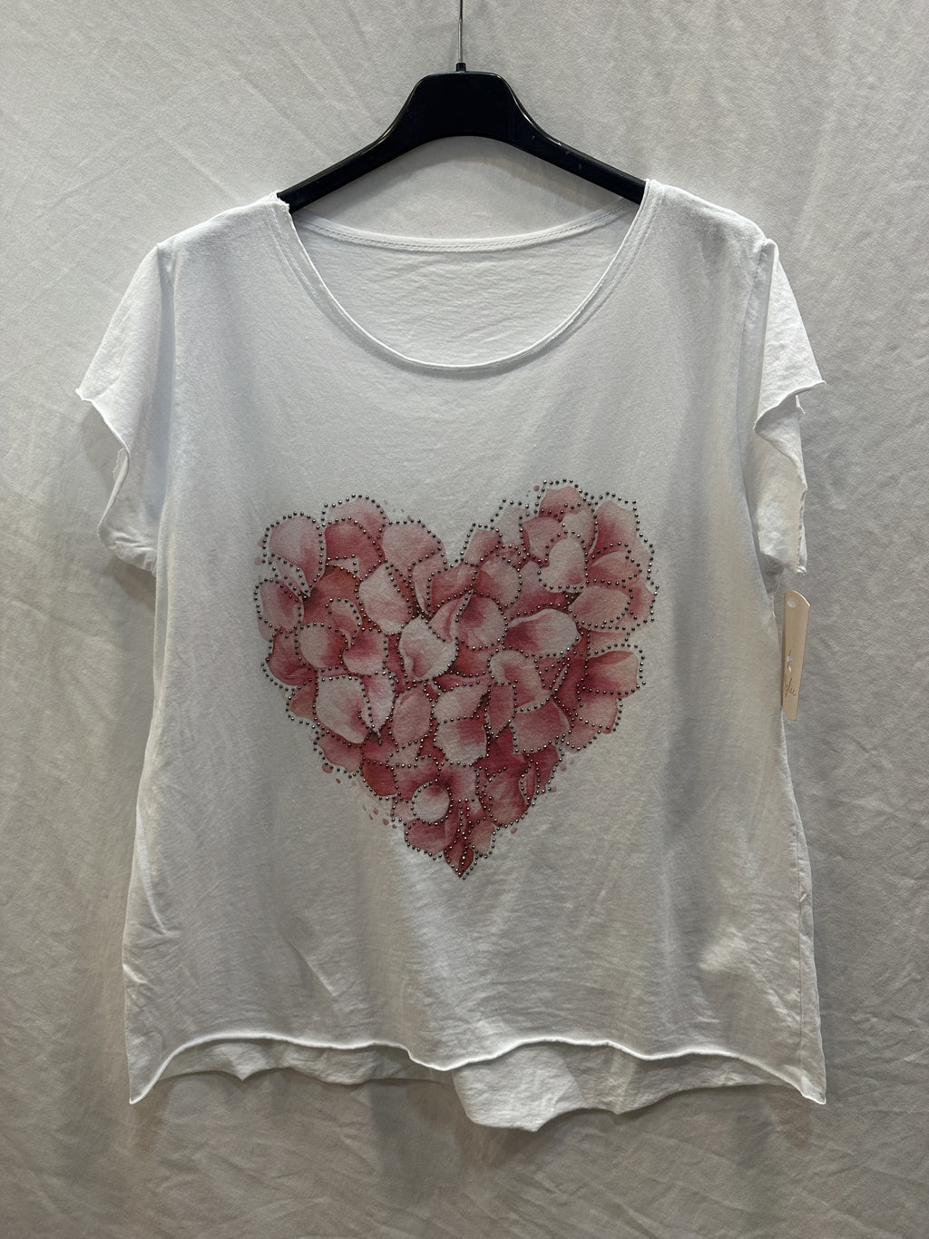 MYWHPW White Heart of Petals T-shirt White