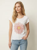 MYWDPW White Daisy Pink T-shirt White