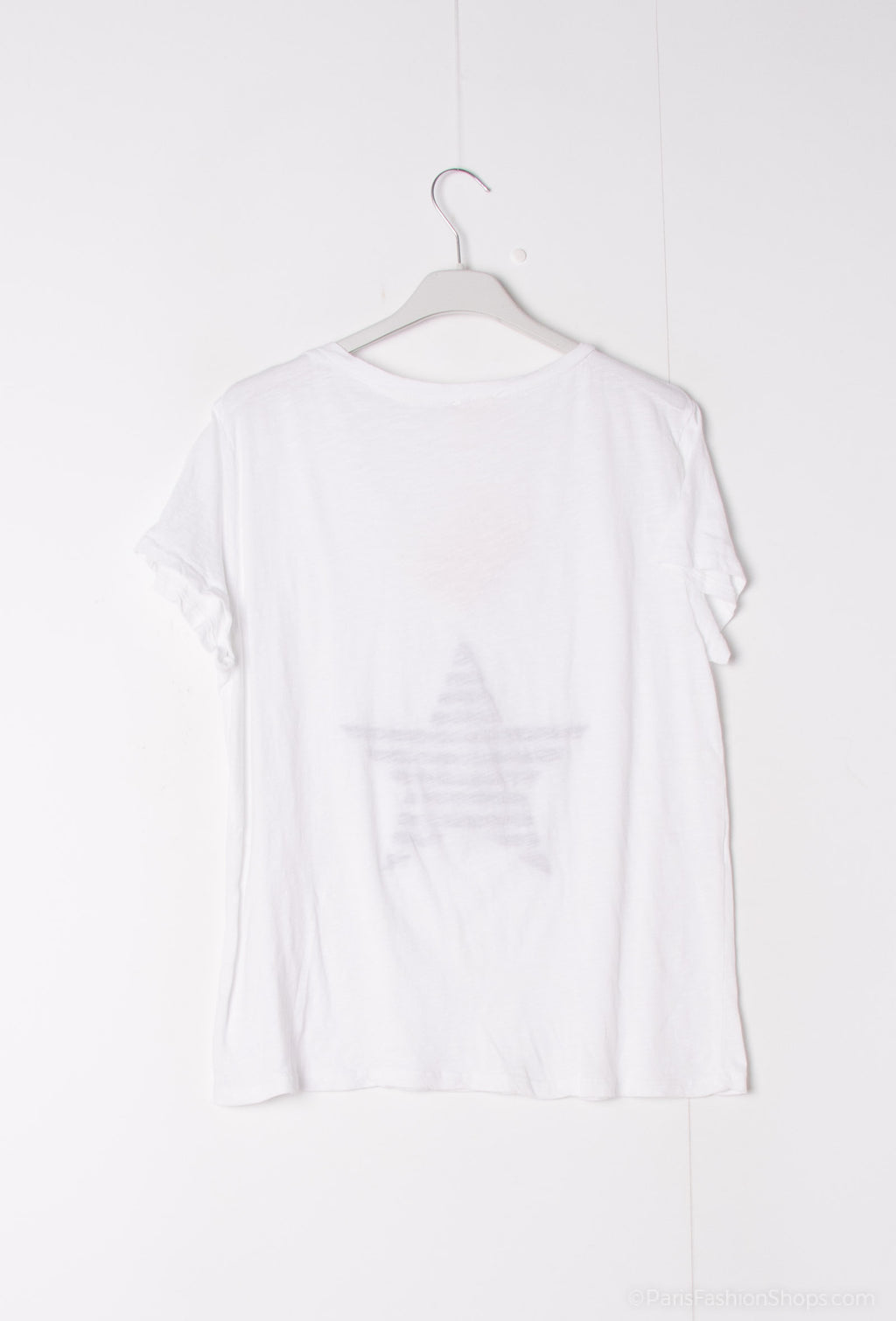 MYSSEEB Striped star embroidered t-shirt Estate Blue