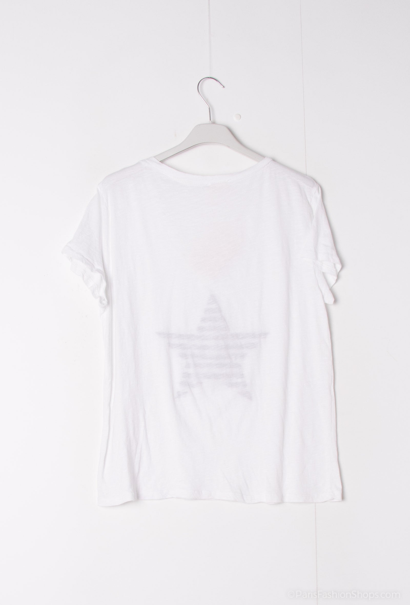 MYSSEEB Striped star embroidered t-shirt Estate Blue