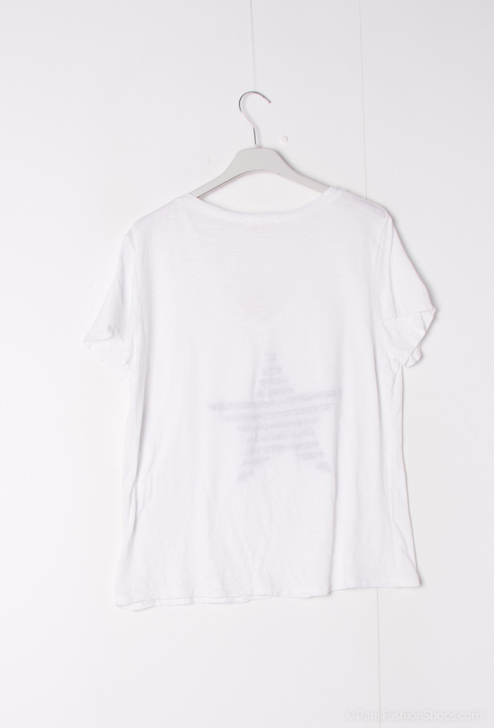 MYSSEDN Striped star embroidered t-shirt Denim