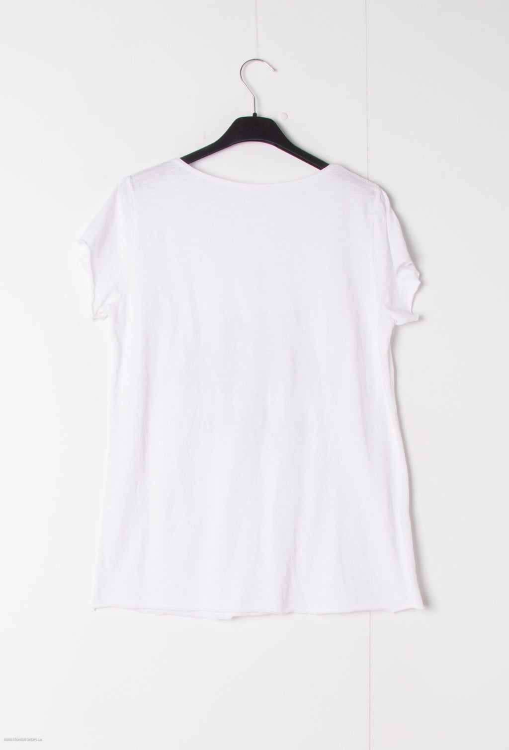 MYEGTLV T-shirt embroidered with glitter tree Lavender