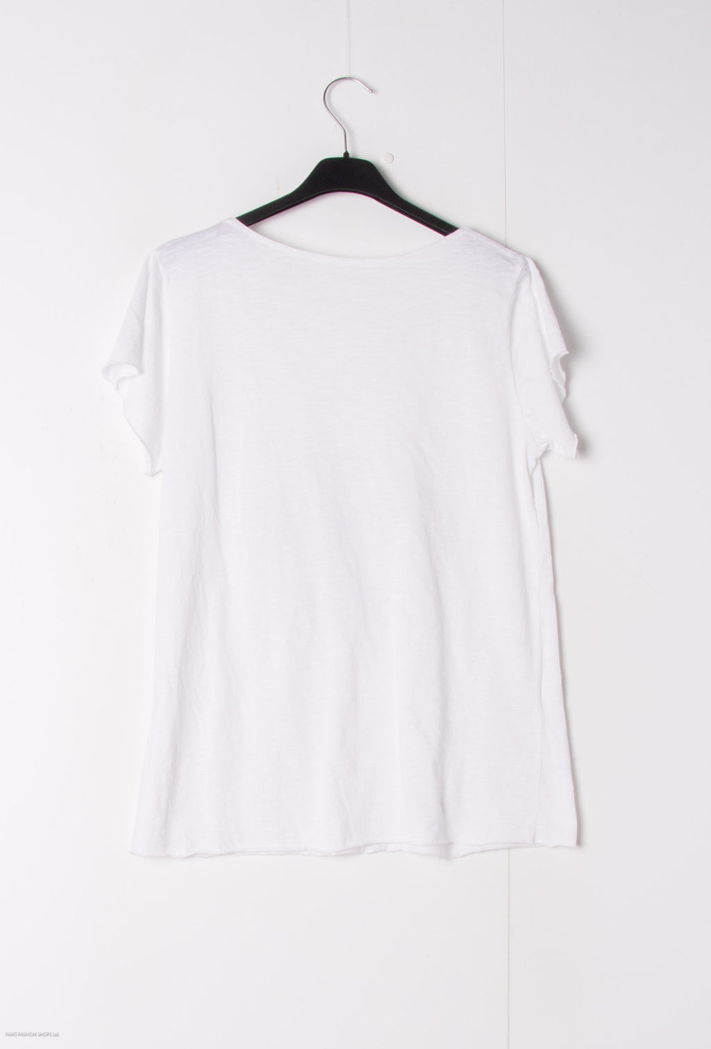 MYEGTAM T-shirt embroidered with glitter tree Aqua Marine