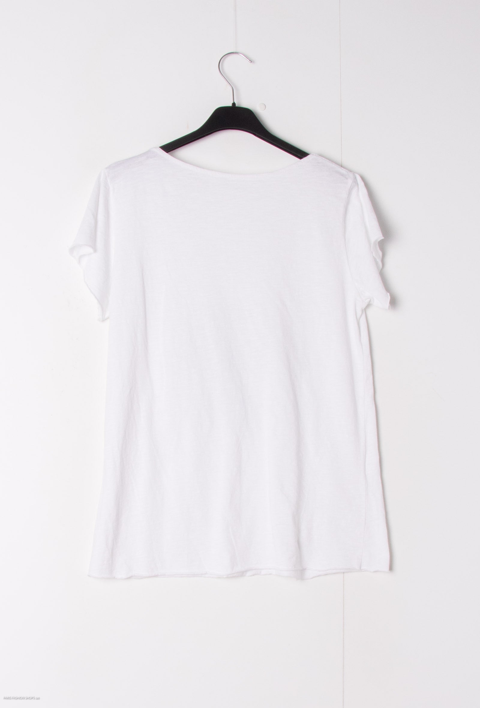 MYEGTAM T-shirt embroidered with glitter tree Aqua Marine