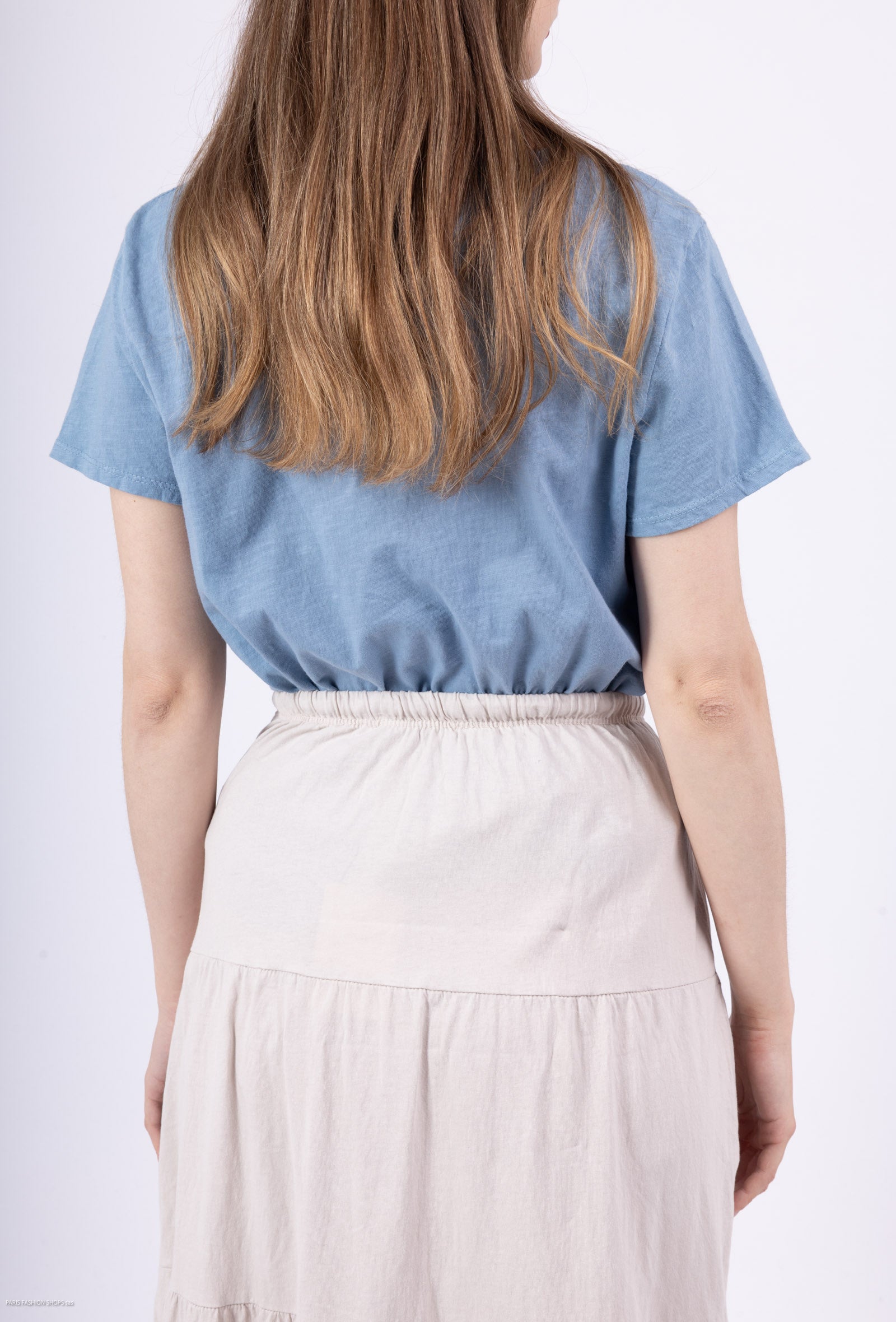 MYGEFDN Girlfriend embroidered t-shirt first Denim