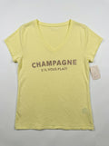 MYCPY "Champagne Please" T-shirt Yellow
