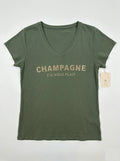 MYCPKK "Champagne Please" T-shirt Kaki