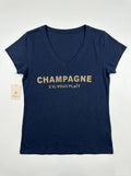 MYCPNV "Champagne Please" T-shirt Navy