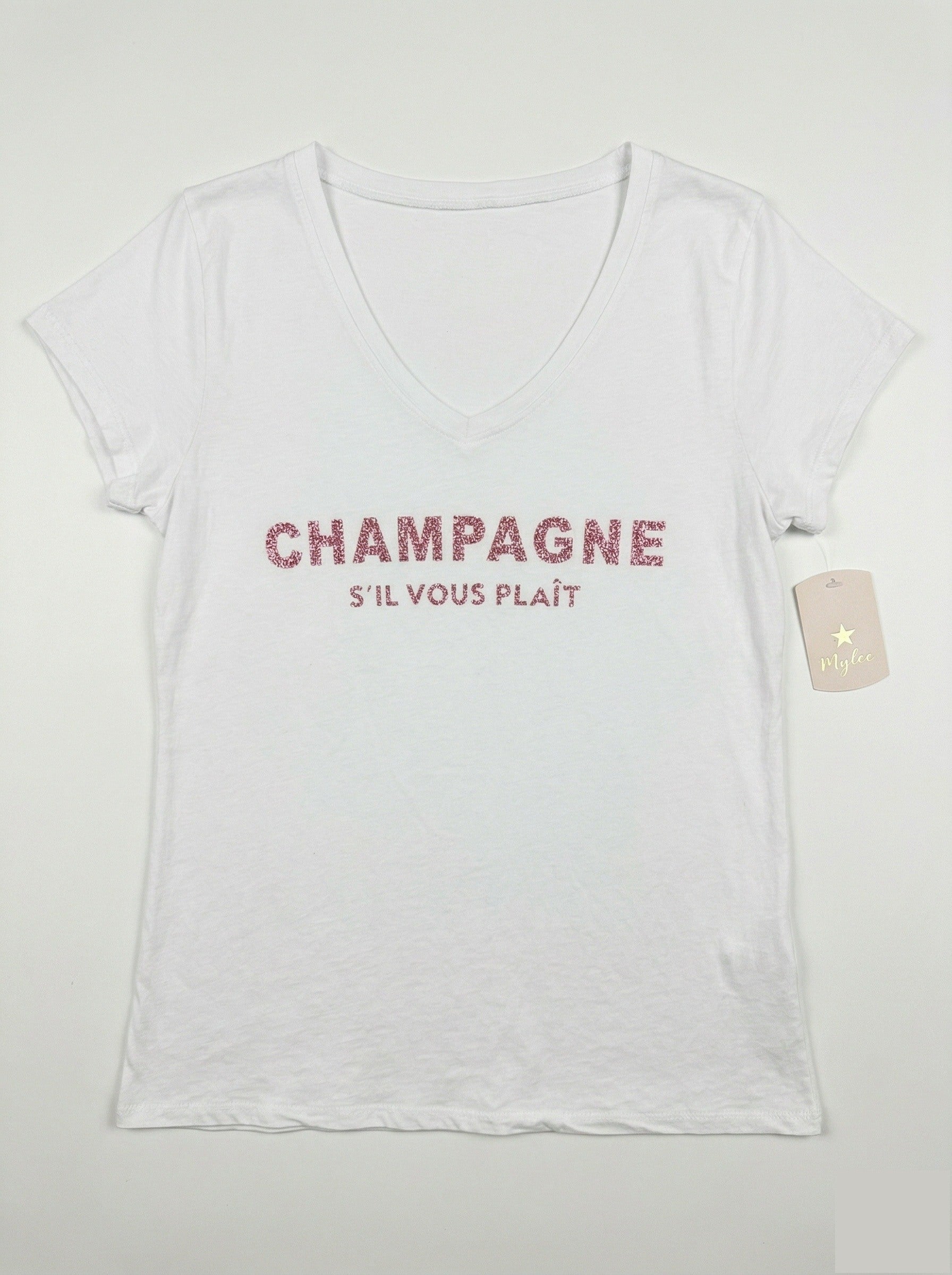 MYCPPF "Champagne Please" T-shirt Pink Flash