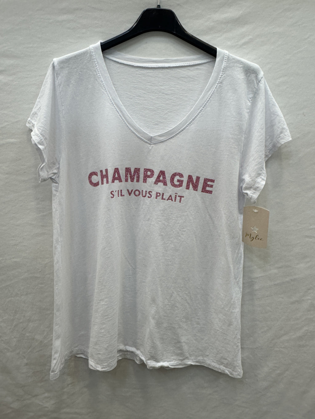 MYCPPF "Champagne Please" T-shirt Pink Flash