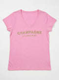 MYCPPK "Champagne Please" T-shirt Pink