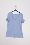 MYMLSB T-Shirt 3/4 Sleeve Sky Blue