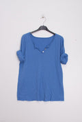 MYMLRB T-Shirt 3/4 Sleeve Royal Blue