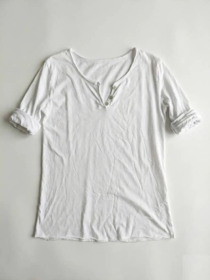 MYMLEC T-Shirt 3/4 Sleeve Ecru