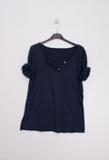 MYMLNV T-Shirt 3/4 Sleeve Navy