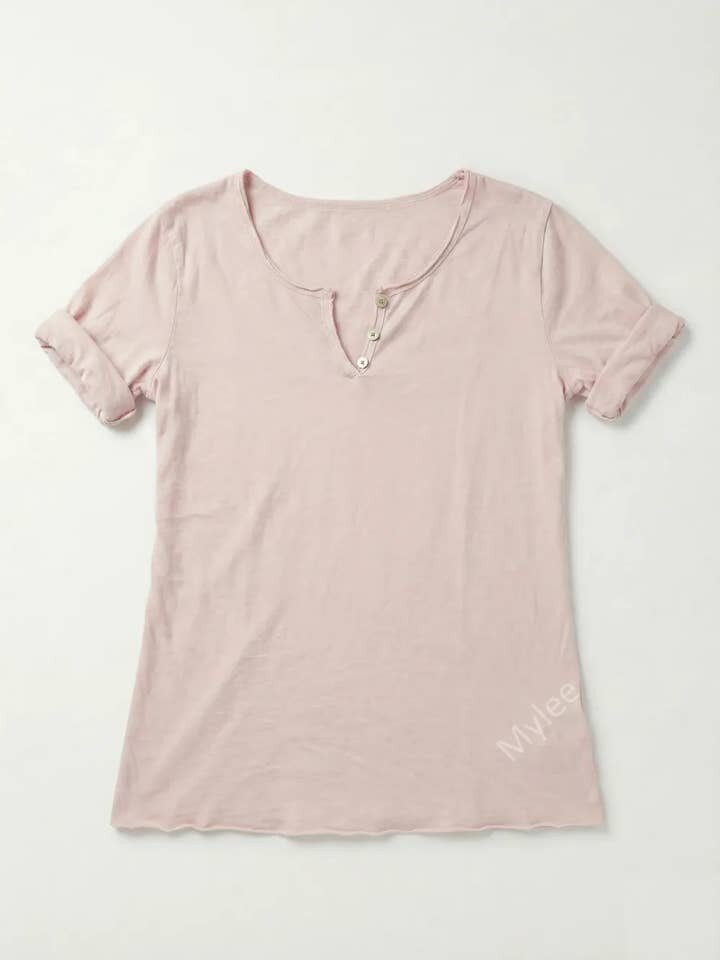 MYMLNU T-Shirt 3/4 Sleeve Nude