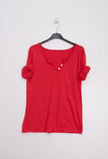 MYMLR T-Shirt 3/4 Sleeve Red