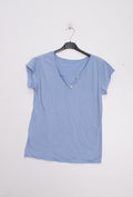 MYCTSB T-shirt Tunisian Collar Sky Blue