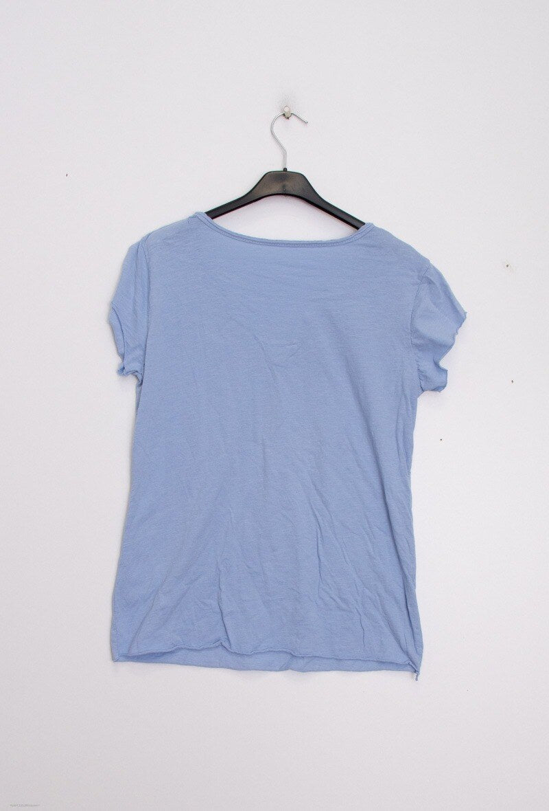 MYCTSB T-shirt Tunisian Collar Sky Blue