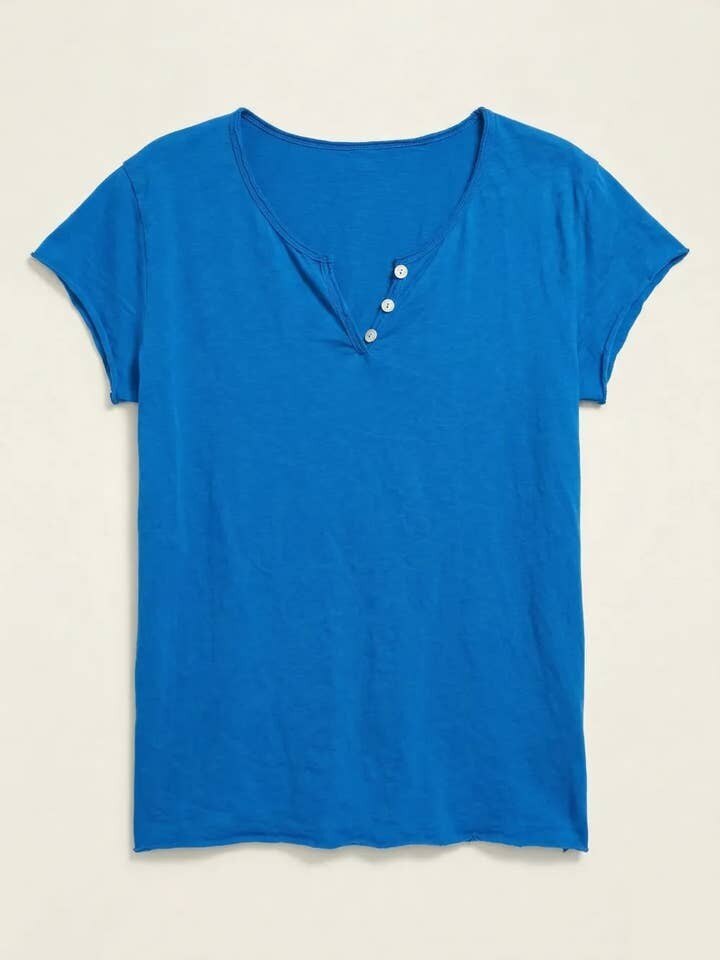 MYCTRB T-shirt Tunisian Collar Royal Blue