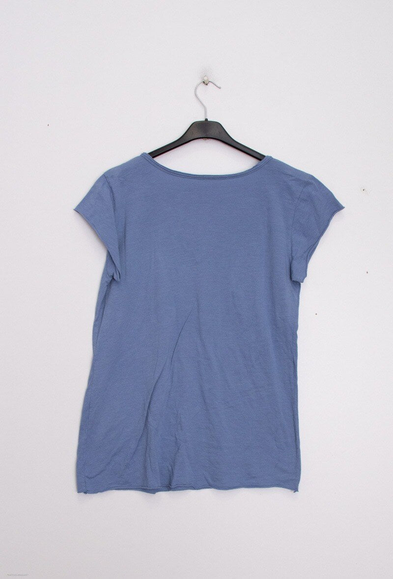MYCTJN T-shirt Tunisian Collar Jeans
