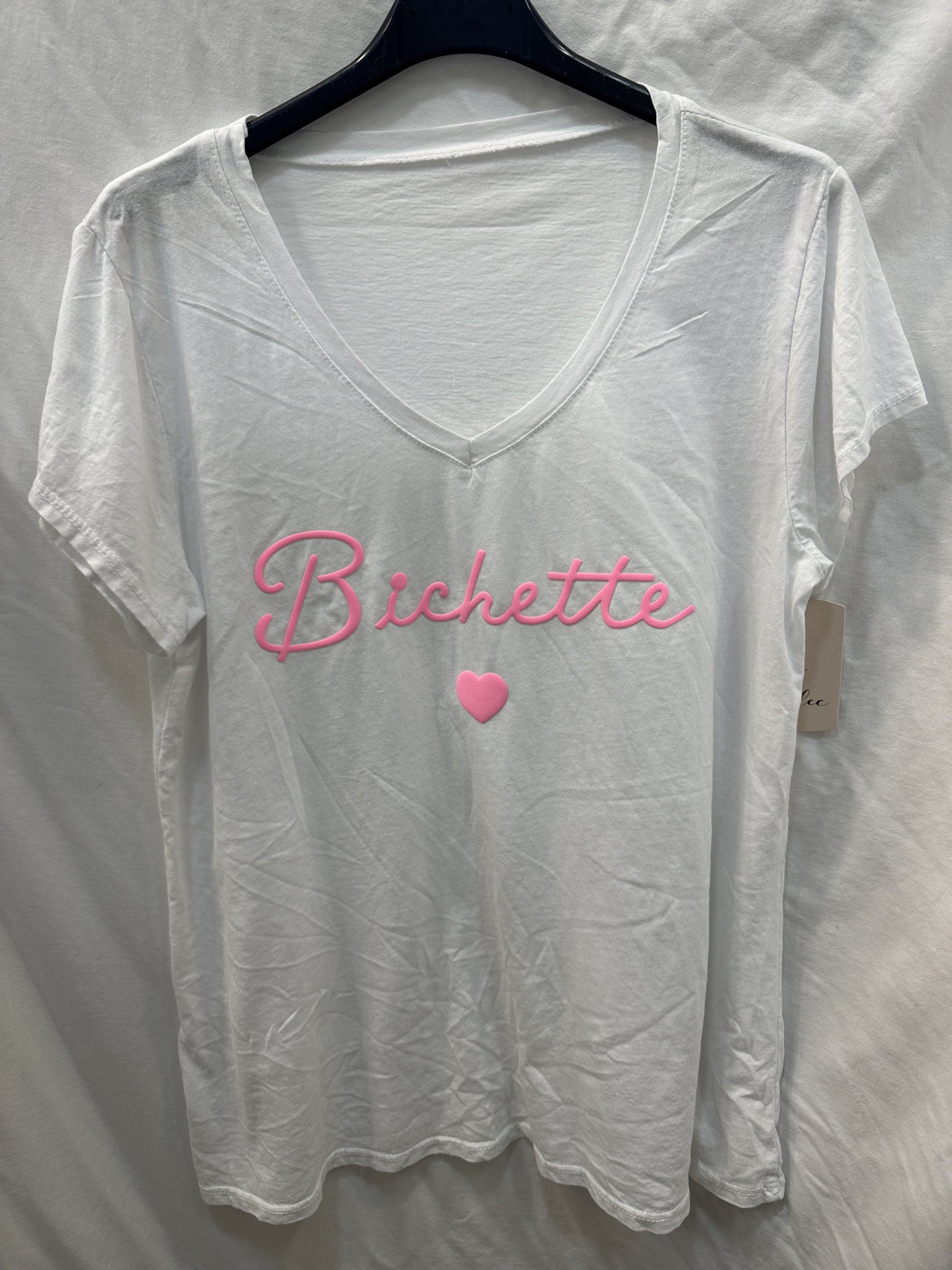 MYVBRS V-Neck T-shirt Darling Rose Shadow