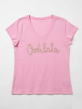MYVOLPK V-Neck T-shirt Oohlala Liberty Pink