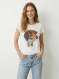 MYDSW Dog Star T-shirt White