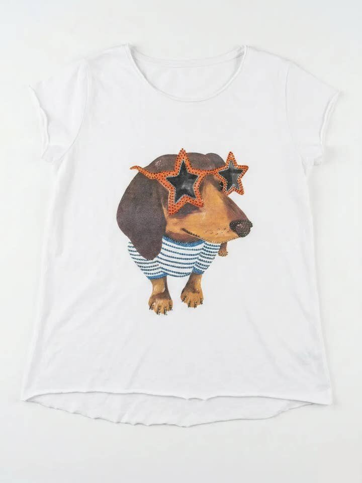 MYDSW Dog Star T-shirt White