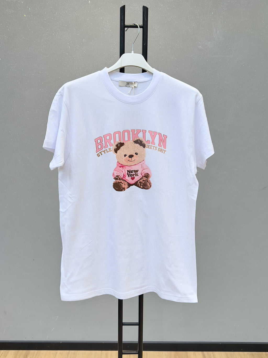 VLTTBWH Teddy Bear T-Shirt White