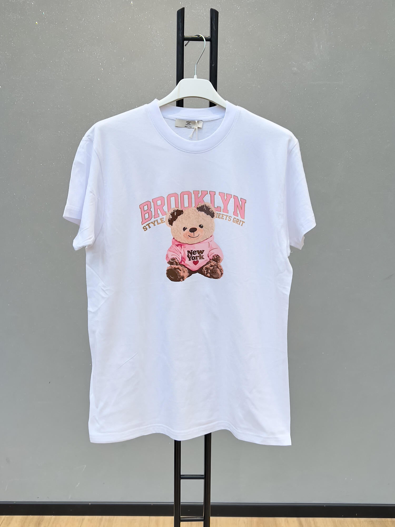 VLTTBWH Teddy Bear T-Shirt White