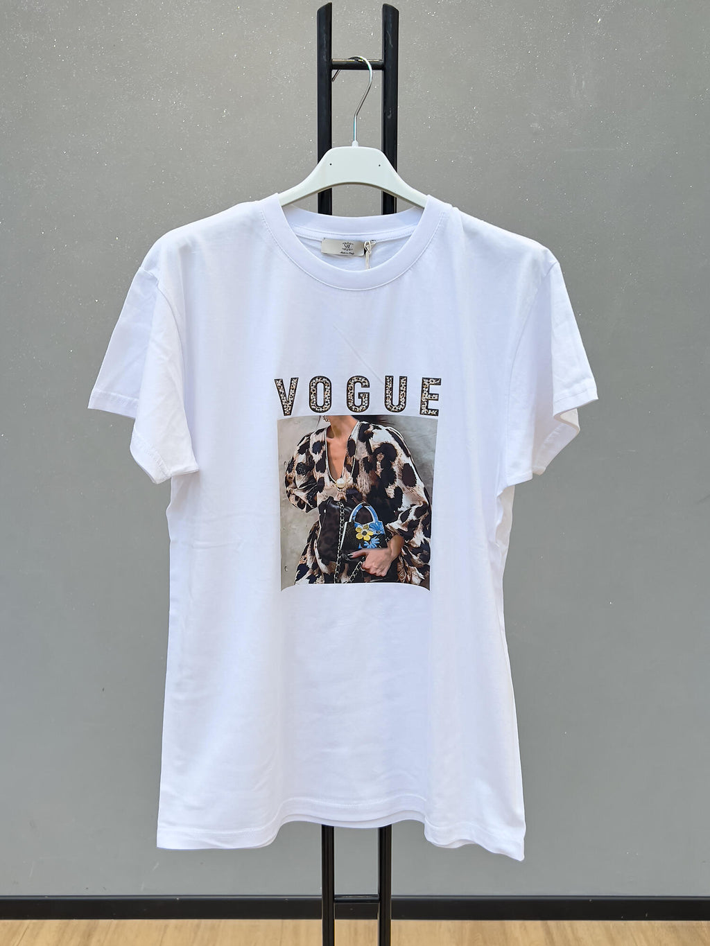 VLTVOWH Vogue Print T-Shirt White