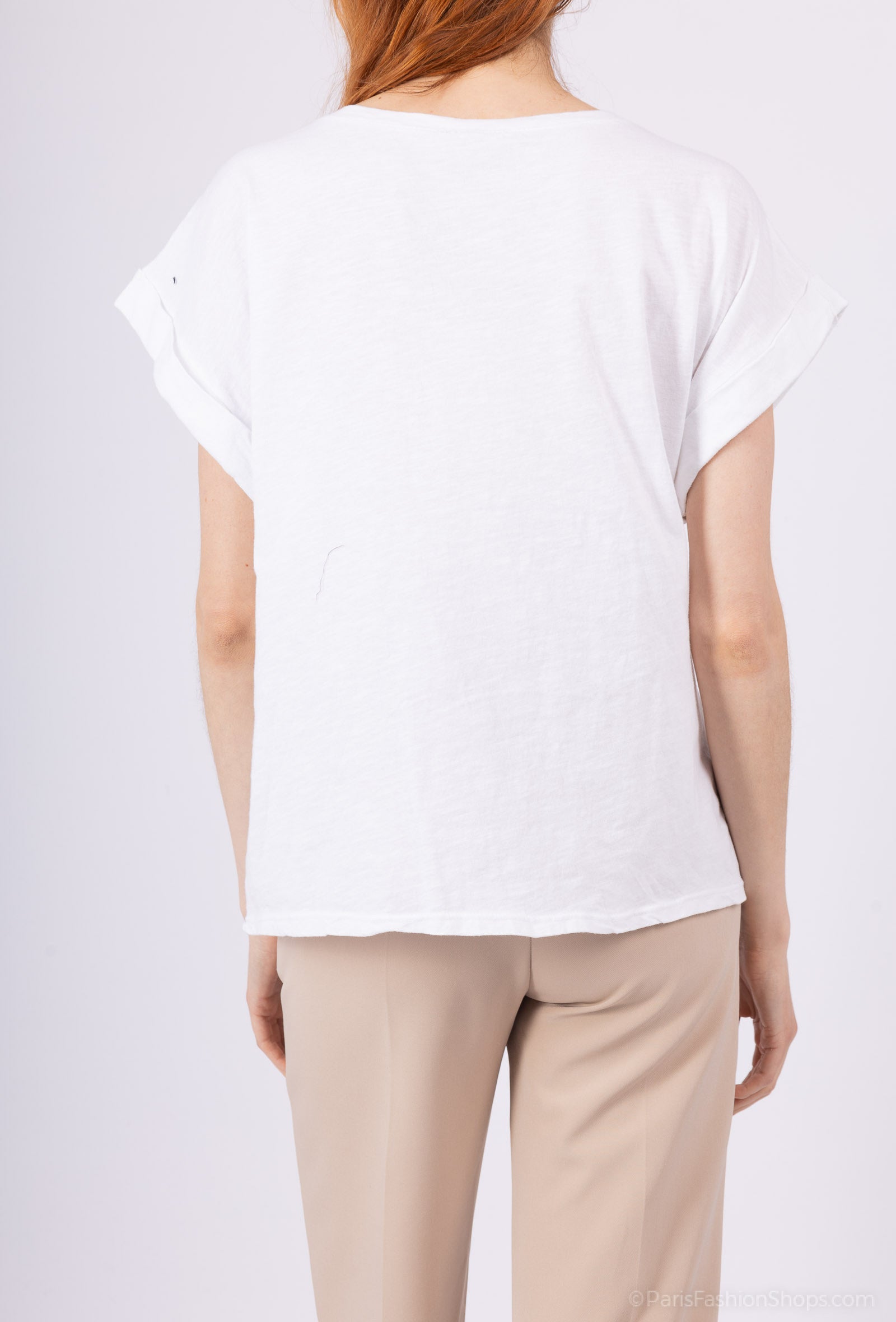 MYSPCW Sucker printed cotton t-shirt White