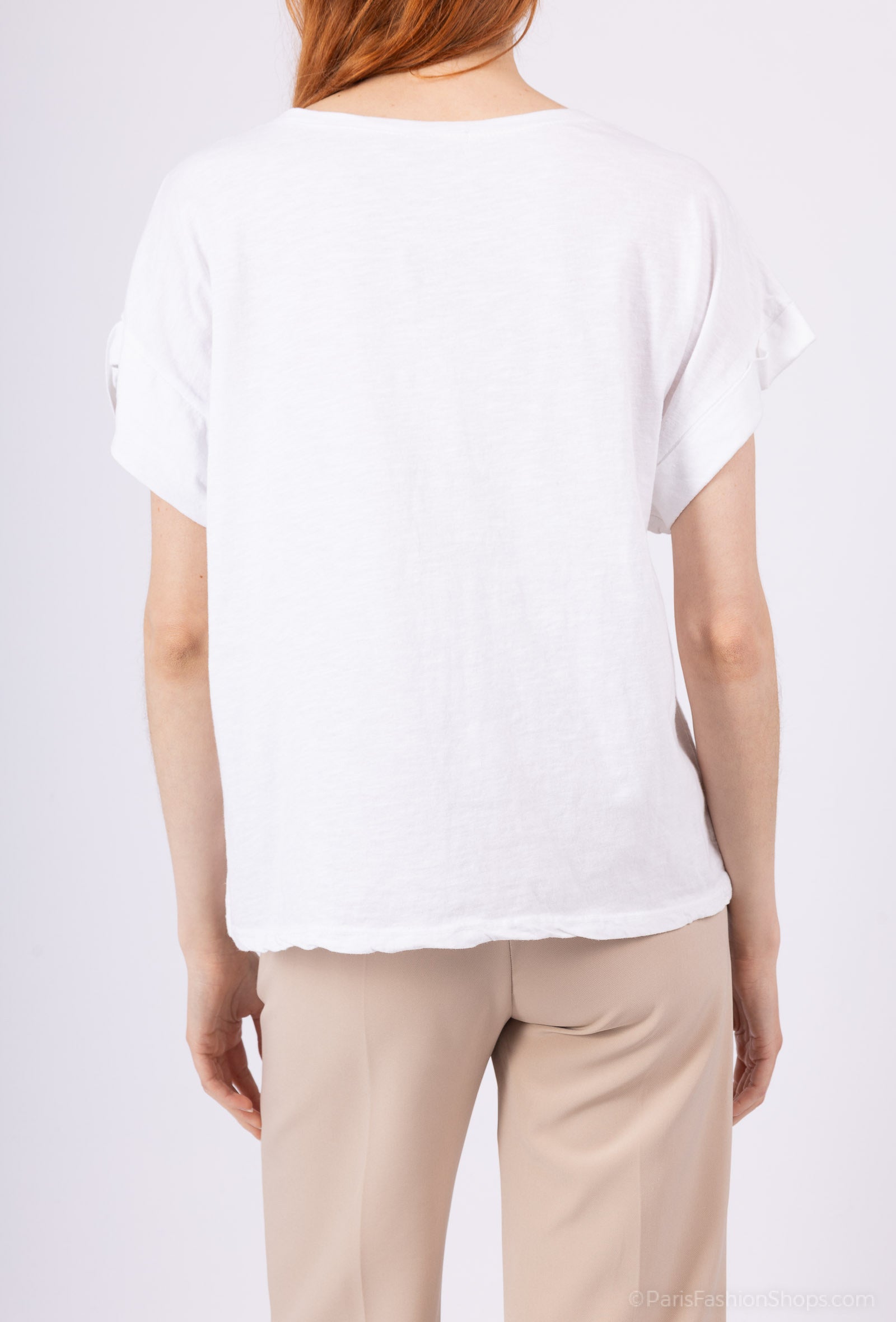 MYCPITW Cotton t-shirt printed in Take Me White