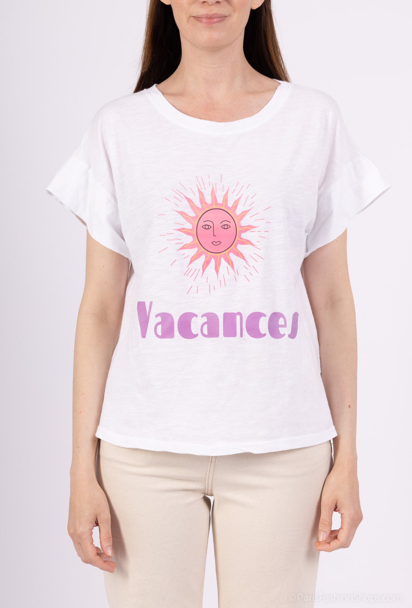 MYPCW Printed cotton t-shirt White