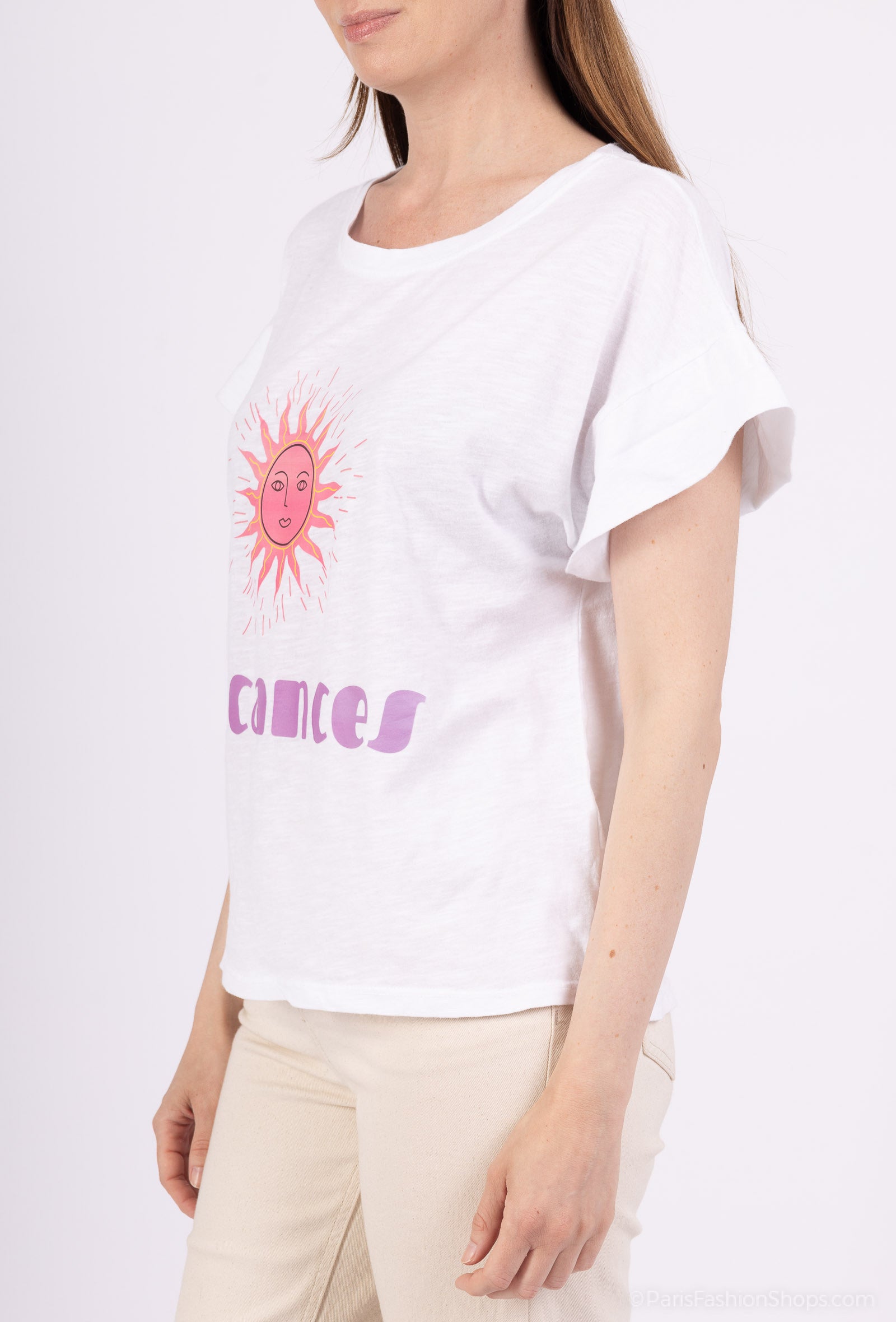 MYPCW Printed cotton t-shirt White