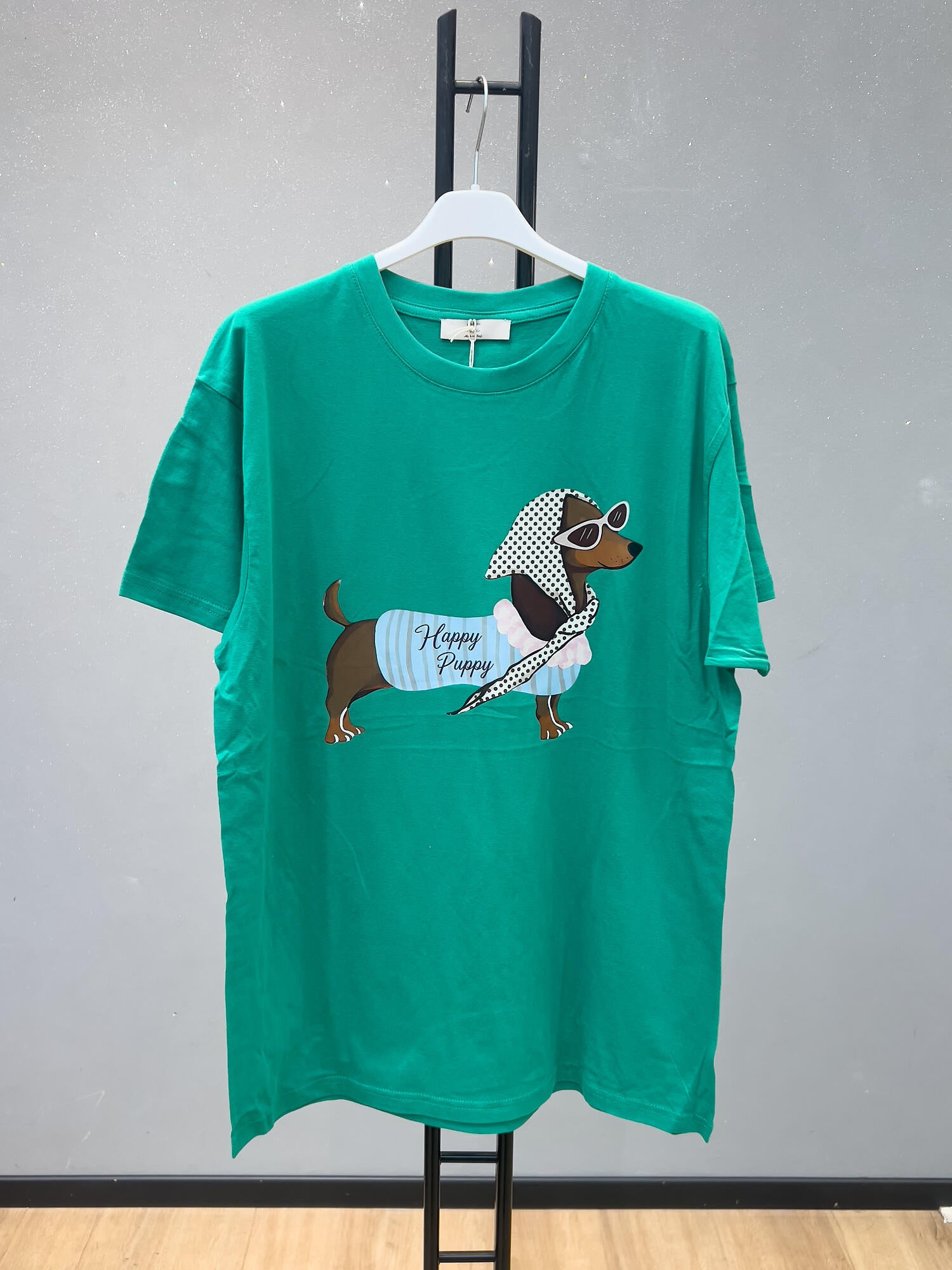 VLTPPDG Trendy Puppy T-Shirt Dark Green