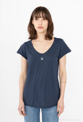 MYEACNV T-shirt Star Collar Navy