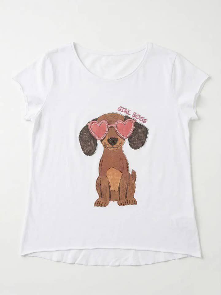 MYGBW Girl Boss T-shirt White