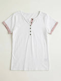 MYLHRS Liberty Henley T-shirt Rose Shadow