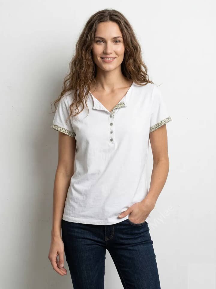MYLHOL Liberty Henley T-shirt Olive