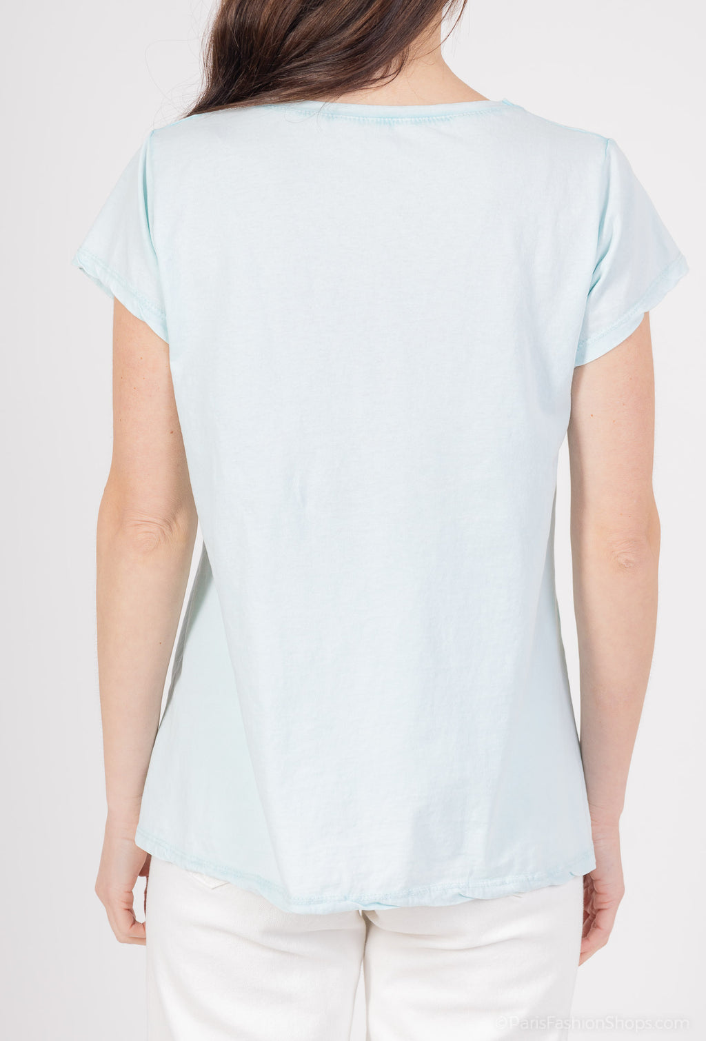 MYRPAM R&R printed t-shirt Aqua Marine