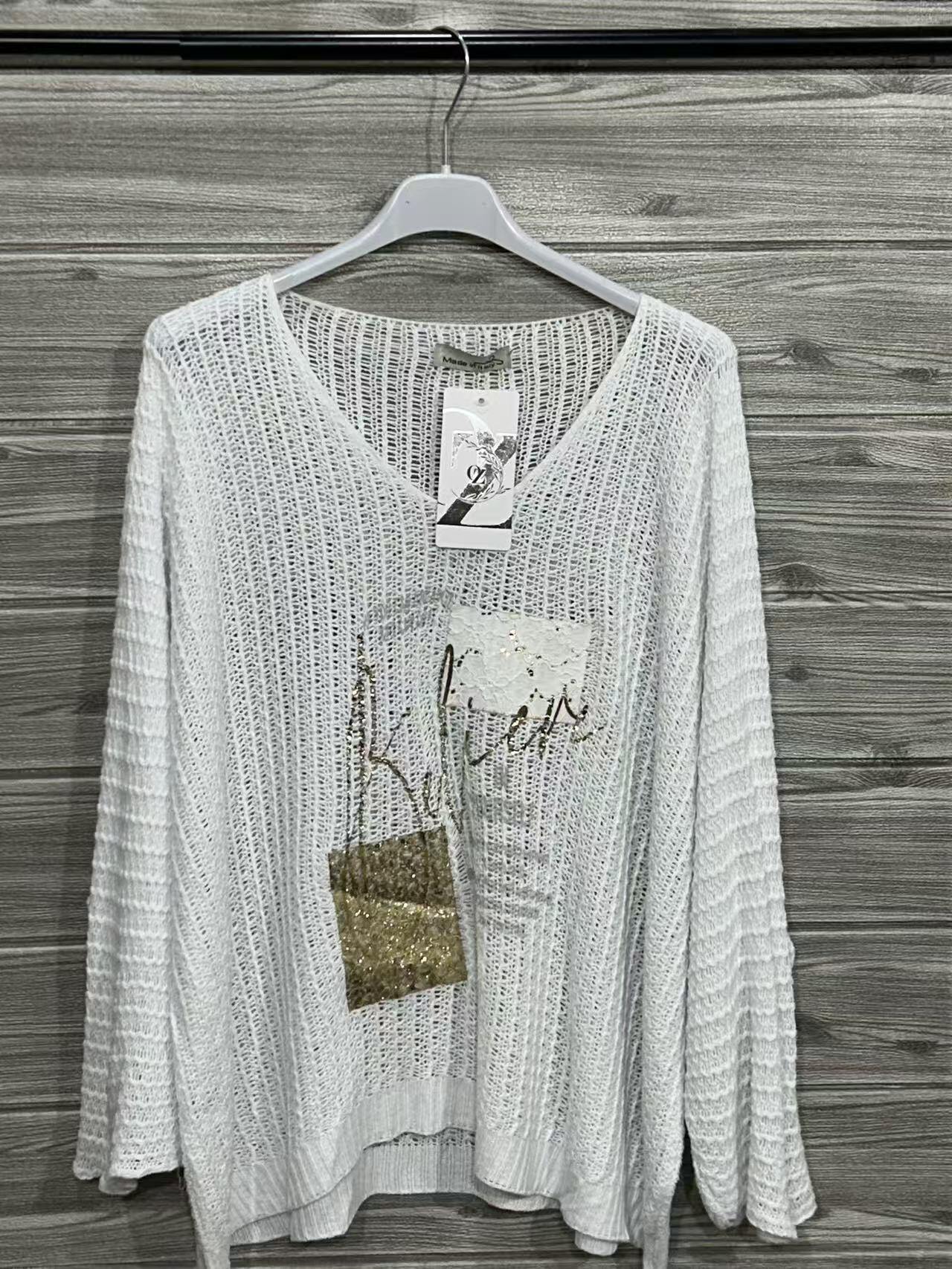 ZOT076WH Printed T-Shirt White